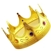 Yetişkin ve Çocuk Uyumlu Kral Tacı thumbnail 3