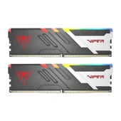 Patriot Viper Venom RGB 32GB (2x16GB) DDR5 7200MHz CL34 Gaming Ram (Bellek) (PVVR532G720C34K) - 1