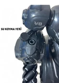 Kumandalı Işıklı Mermi Ve Buhar Atan Robot Araba Oyuncak Robot - 3