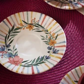 Keramika Soft Flowers Kera Çay Takımı 12 Parça 6 Kişilik 22322 - 3