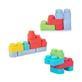 04007 Yumuşak Big Bloklar Kova 18 Parça -Dede thumbnail 3