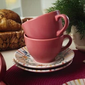 Keramika Soft Flowers Kera Çay Takımı 12 Parça 6 Kişilik 22322 - 2