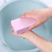 Vücut Kesesi Peeling Etkisi Lif Ölü Deri Giderici Yeşil Banyo Süngeri - 2