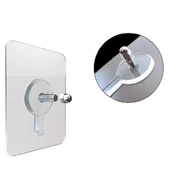 Pratik Askı Kancalı Duvar Askısı Kendinden Yapışkanlı Vidalı Askı 8 Adet thumbnail 7