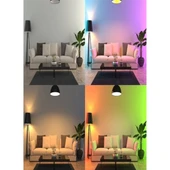 Rgb Uzaktan Kumandalı Led Lamba Ambiyans Aydınlatma Renk Değiştiren Ampul Led Işık - 3