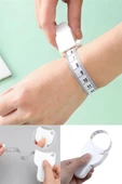 Baş Ve Vücut, Kafa Çevresi Ölçüm Aleti Bel Ölçme Metresi Mezura Terzi Ölçü Metresi Ergonomik - 1