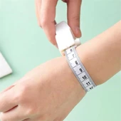 Baş Ve Vücut, Kafa Çevresi Ölçüm Aleti Bel Ölçme Metresi Mezura Terzi Ölçü Metresi Ergonomik - 2