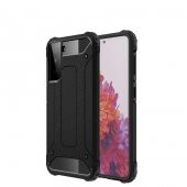 Galaxy S21 Plus Kılıf Hybrid Zırh Silikon - 10