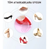 Ayakkabı Kaydırmaz Şeffaf Jel Silikon Kendinden Yapışkanlı Ped Yıkanabilir Topuklu Ayakkabı Tabanı thumbnail 6