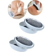 Ped Egg Ayak Rendesi Topuk Nasır Temizleyici Ergonomik Ayak Bakım Törpüsü Pratik Kullanım - 5