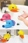 Musluk Uzatıcı El Yıkama Alışkanlığı Kazandırma Aparatı Musluk Uzatma Başlığı Ördek Figürlü - 2