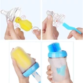 7 Parça Biberon Kavanoz Termos Suluk Sürahi Bardak Şişe İçi Temizleme Fırçası Aparatı Seti - 2