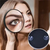 10x Büyüteçli Vantuzlu Kullanışlı Çukur Makyaj Tıraş Aynası thumbnail 5