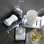 4 Katlı Pratik Katmanlı Banyo Organizer Standı Fonksiyonel Raflı Düzenleyici Plastik Raf Sistemi - 4