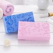 Vücut Kesesi Peeling Etkisi Lif Ölü Deri Giderici Yeşil Banyo Süngeri - 7