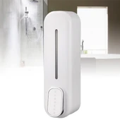 Sıvı Sabunluk Duvara Monte Manuel Sabunluk Banyo Şampuan Duş Dispenseri - 1