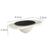 4 Adet 360 Derece Döner Tekerlek Bilyeli Yapışkanlı Eşya Kaydırma Aparatı Mobilya Tekerleği - 8