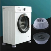 Beyaz Eşya Altlığı Ayağı Çamaşır Bulaşık Makinası Buzdolabı Yükseltici Titreşim Önleyici 16 Adet thumbnail 4