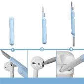 7 In 1 Çok Fonksiyonlu Ekran Bilgisayar Laptop Klavye Telefon Kamera Airpods Araç Temizleyici Kit - 5