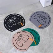 Yeşil Renk Banyo ve Mutfak Lavabo Koku Önleyici Gider Koruyucu Silikon Sızdırmaz Ped - 7