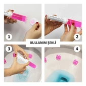 Mor Tuvalet Temizleme Jeli Klozet Banyo Koku Giderici Damga Seti Desenli Koku Giderici Wc Jeli thumbnail 5