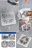 10 Adet Banyo Gider Süzgeci Saç Yakalayıcı Süzgeç Banyo Duş Gider Tıkanık Önleyici Süzgeç - 7