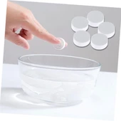 Suda Büyüyen Sıkıştırılmış Tablet Mendil 20 Adet Tek Kullanımlık Kompakt Pratik Temizlik Mendili - 6