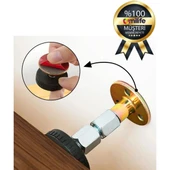 Yatak Baza Başlık Sabitleme Aparatı Ses Ve Sallanma Titreşim Önleyici Eşya Sabitleme Metal 2 Adet (6,5cm x 8,5cm) thumbnail 2