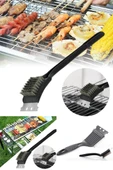 Mangal BBQ Izgara Temizlik Fırçası Paslanmaz Çelik Temizlik Fırçası - 1