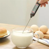 Gıda Termometresi Et Su Süt Sıcaklık Ölçer Yiyecek Sıvı Gıda Isı Ölçüm Termometresi thumbnail 6