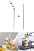 Termosilikat Isıya Dayanıklı Bardak Cam Pipeti Temizleme Fırçası 1 Adet Cam Pipet - 1