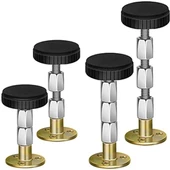 Yatak Baza Başlık Sabitleme Aparatı Ses Ve Sallanma Titreşim Önleyici Eşya Sabitleme Metal 2 Adet (6,5cm x 8,5cm) thumbnail 3