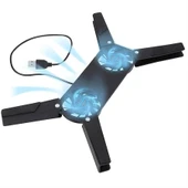 Ultra Küçük Boyutlu Katlanabilir USB Laptop Soğutucu (2 Fanlı) - 6