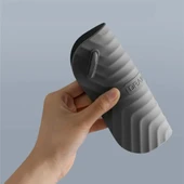 Gri Renk Kare Kötü Koku Önleyici Silikon Mat Banyo Mutfak Lavabo Balkon Gider Tıpası Kapağı - 3