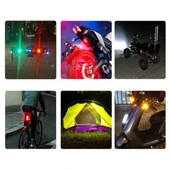 Şarjlı Mini LED Çakar Işık Motor Drone Işığı Anti Çarpışma Uyarı Işığı Taşınabilir LED Uyarı Lambası - 5