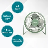 Kumtel 4'lü Masaüstü USB Fan - 2