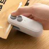 Poşet Kapatıcı Isıtıcı Sealer Kapatma Makinesi Pilli Poşet Ağzı Kapatma Mühürleme Makinası - 8