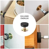 Yatak Baza Başlık Sabitleme Aparatı Ses Titreşim Önleyici Eşya Sabitleme 2 Adet (3,3-4,3 CM) thumbnail 3