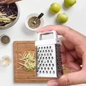 Mini Sarımsak Rendesi Metal Gövdeli Plastik Tutuculu Mıknatıslı - 2