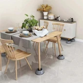 12 Adet Çamaşır Makinesi Titreşim Ve Gürültü Önleyici Kaydırmaz Vantuzlu Zemin Koruyucu Stoper Set - 5