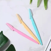 Profesyonel Hassasiyetli Kaş Usturası Güvenli ve Kolay Kullanım için Ergonomik Tasarım 3lü Set - 3