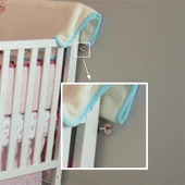 Yatak Baza Başlık Sabitleme Aparatı Ses Titreşim Önleyici Eşya Sabitleme 2 Adet (3,3-4,3 CM) thumbnail 7