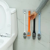 Silikon Tuvalet Klozet Detay Temizleme Ve İnce Detay Fırçası 2'Li Set - 2