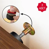 Yatak Baza Başlık Sabitleme Aparatı Ses Titreşim Önleyici Eşya Sabitleme 2 Adet (3,3-4,3 CM) thumbnail 2
