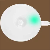 Hareket Sensörlü USB Şarjlı Beyaz LED Işık Pratik Sensörlü Lamba Kablosuz Taşınabilir Aydınlatma - 8