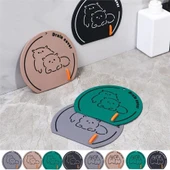 Gri Renk 3 Adet Kötü Koku Önleyici Silikon Mat Banyo Mutfak Lavabo Balkon Gider Tıpa Tıkacı Kapak thumbnail 8