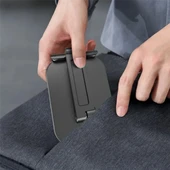 Kademeli Katlanabilir Masaüstü Telefon Tablet Standı Siyah - 5