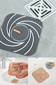 Sarı Renk Delikli Silikon Kötü Koku Önleyici Banyo Mutfak Lavabo Koku Önleyici Sızdırmaz Ped - 1