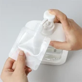 Taşınabilir Sıvı Seyahat Kiti Pratik Sıvı Seyahat Torbası 6 Adet 100 ml - 5