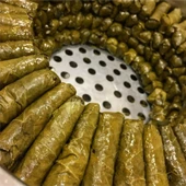 24 cm Paslanmaz Çelik Oval Delikli Model Tepsi Sarma Dolma Altlığı Pide Pizza Mutfak Tepsisi - 5
